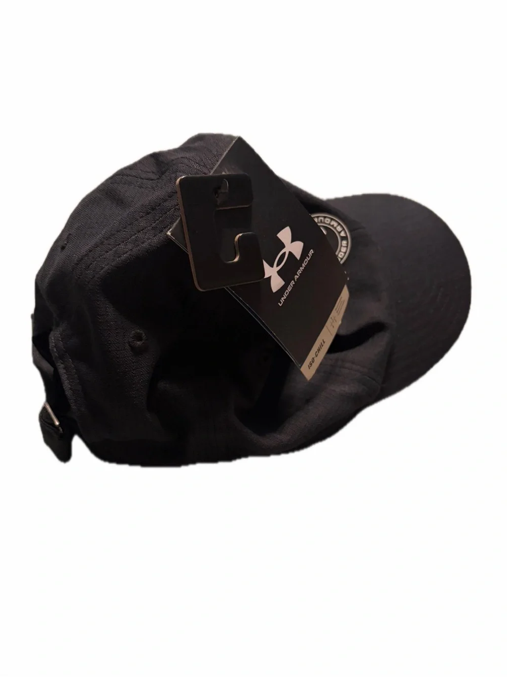 Under Armour Women’s Black Logo Baseball Cap ISO-Chill